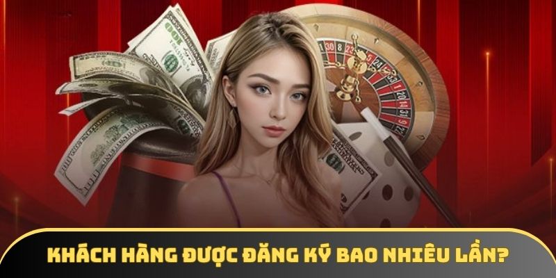 Mỗi cá nhân chỉ được phép đăng ký OKWIN 1 lần duy nhất