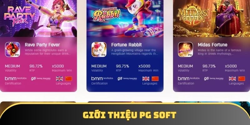 Tìm hiểu về nhà phát hành PG Soft 